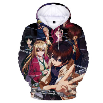 Anime Battle in 5 seconds after meeting Sudadera 3D Impreso Cosplay Disfraz Halloween Carnaval hombre diario Traje